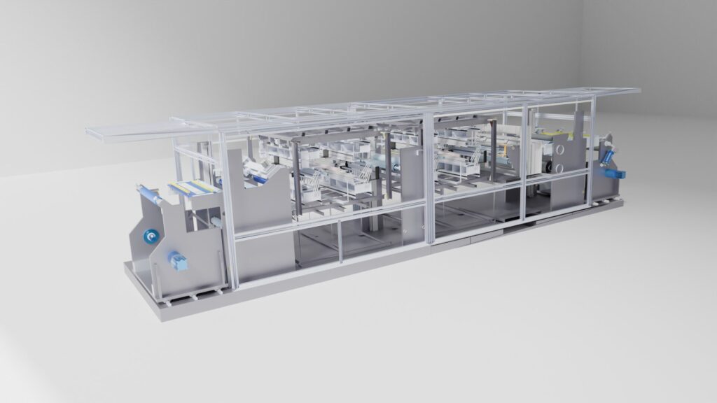 Taping machinery